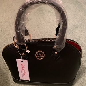 New Marilyn Monroe Dome/ cross body purse, black
